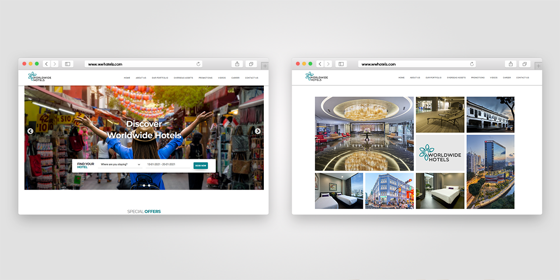 Worldwide Hotels - Azlan Kassim Portfolio